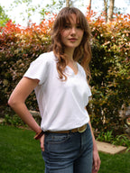 Slinky V-Neck T-Shirt