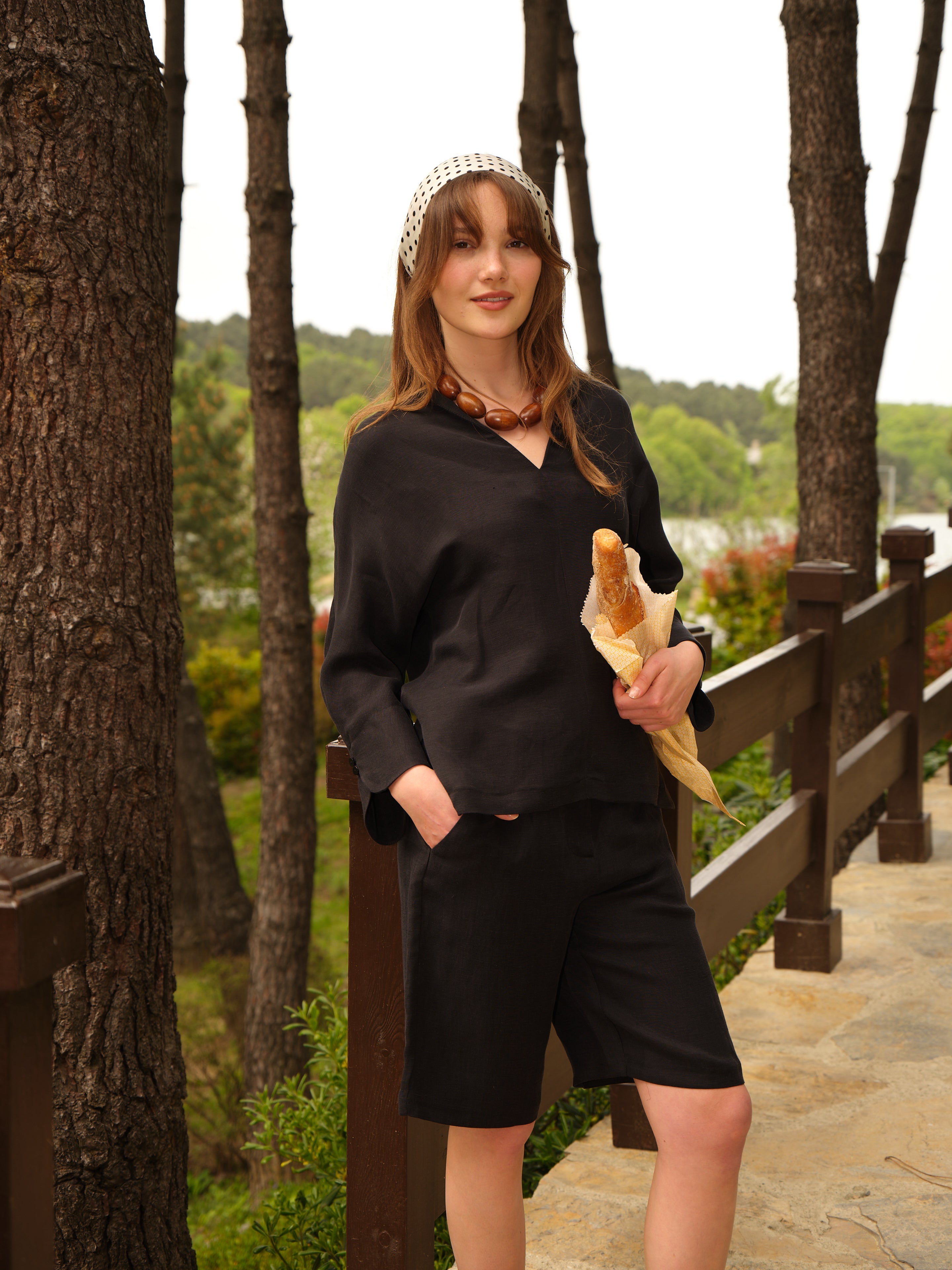 Zen Cupro®-Linen Blend Blouse