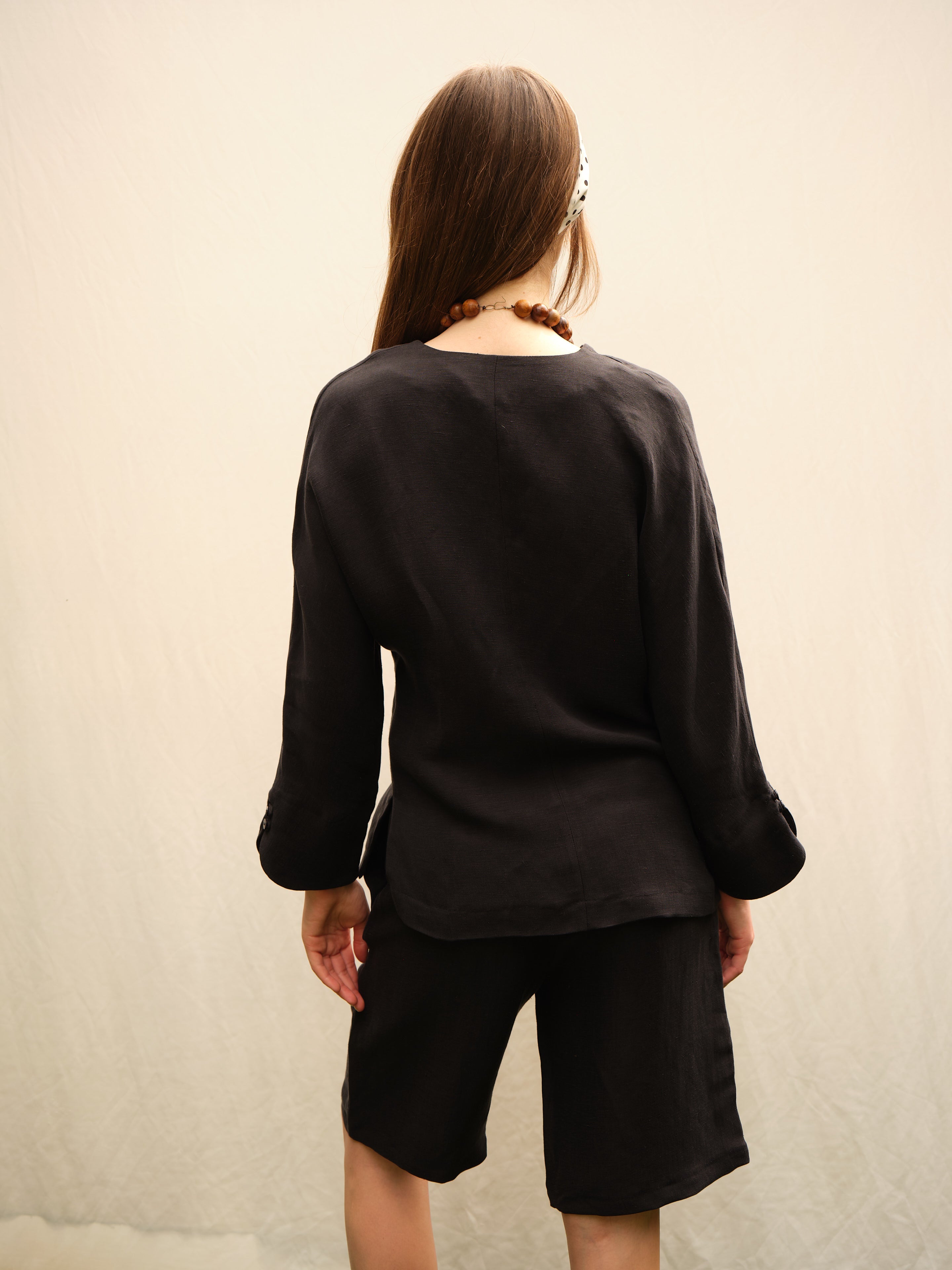 Zen Cupro®-Linen Blend Blouse