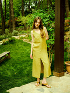 Sirocco Cupro®-Linen Blend Dress