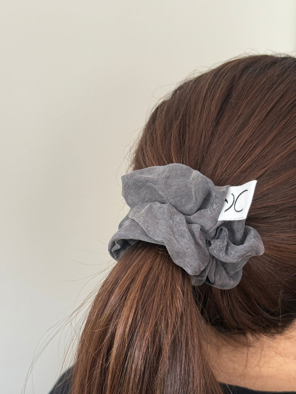 Hair scrunchie - Gray