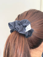 Hair scrunchie - Navy Blue