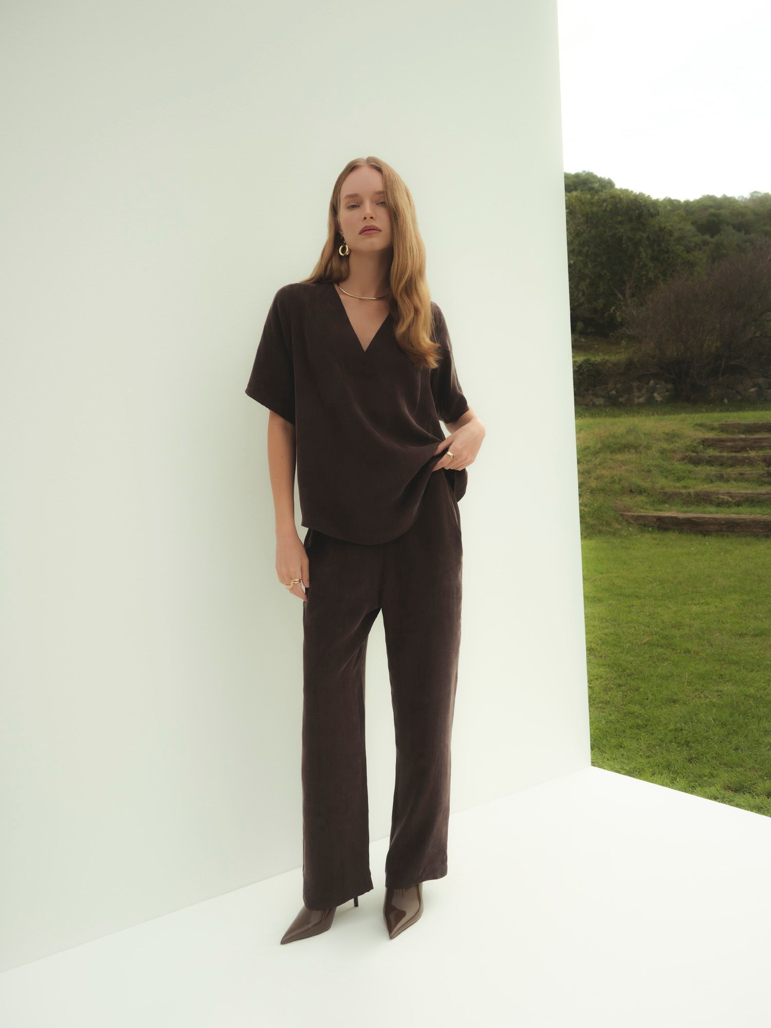 Aurora Wide Leg Trousers