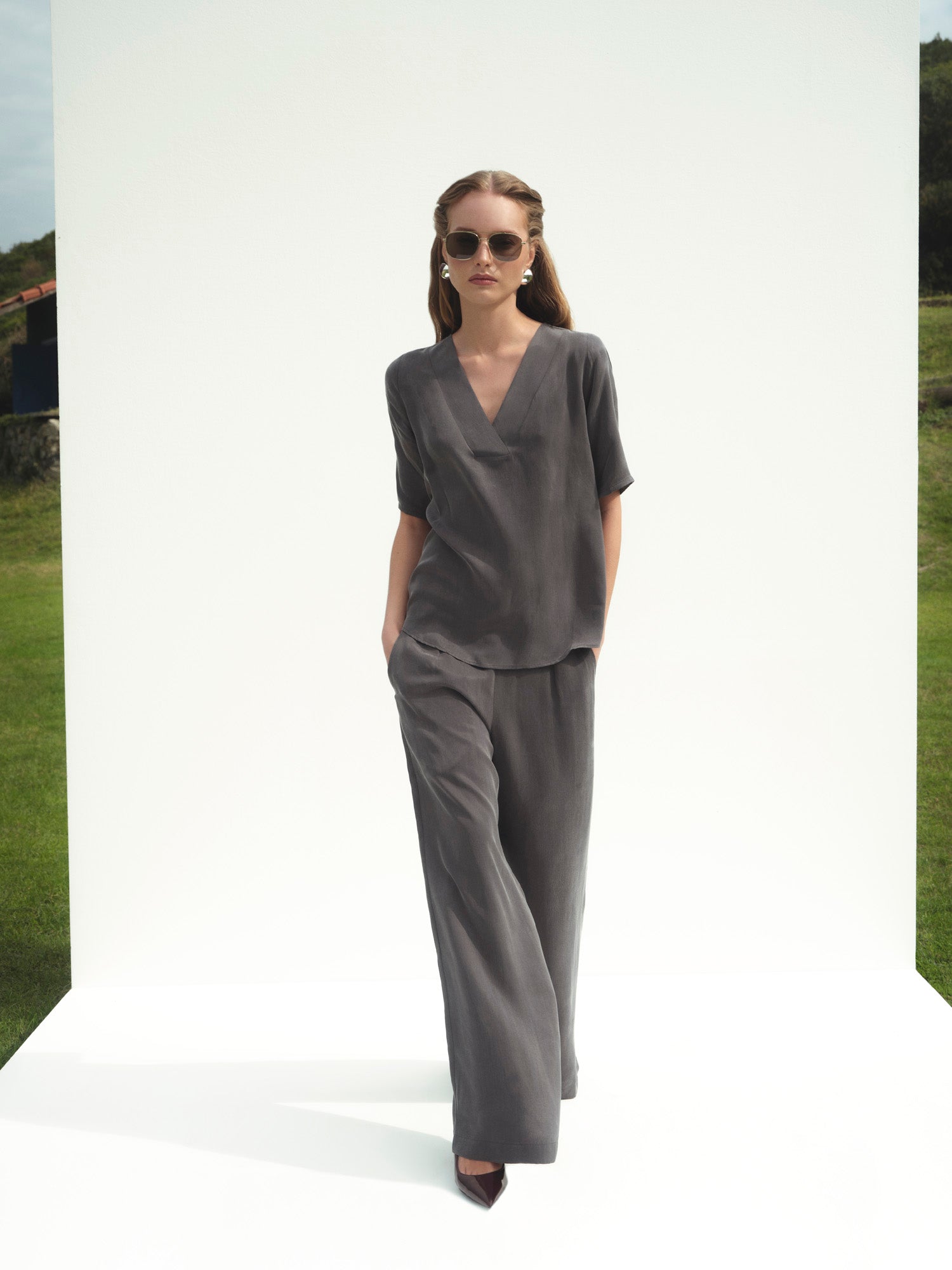 Aurora Wide Leg Trousers